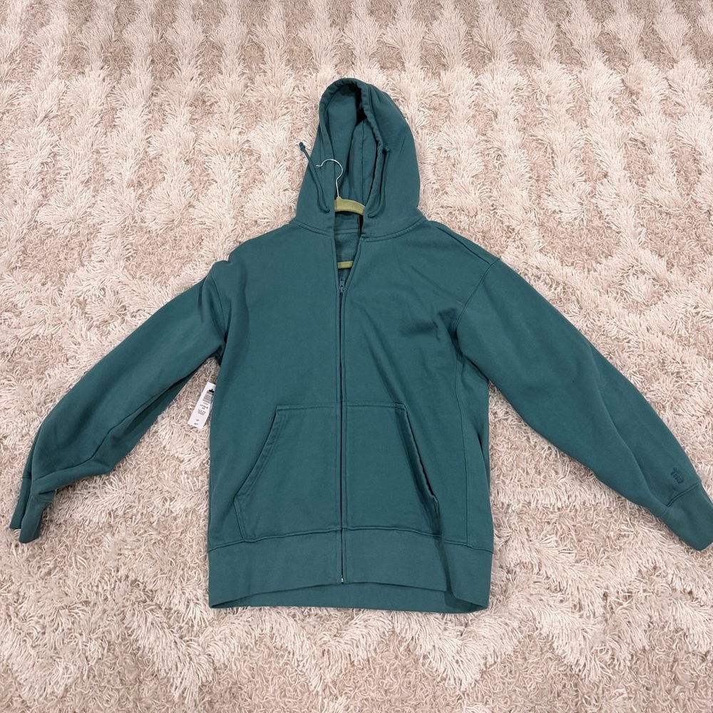 Brand new TNA boyfriend hoodie zip up
